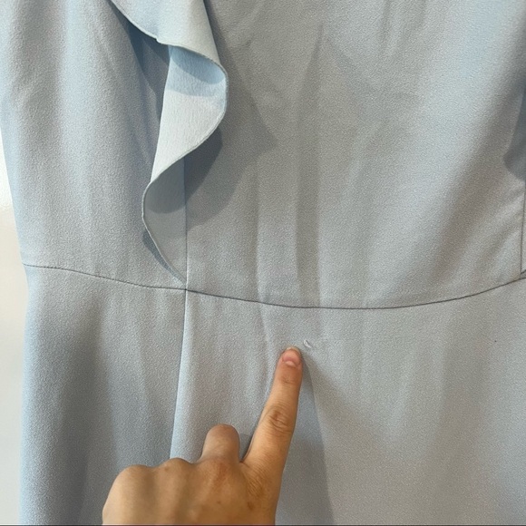 NWT Ted Baker Tie the Knot Ardenia Waterfall Ruffle Gown Dress - Picture 10 of 16